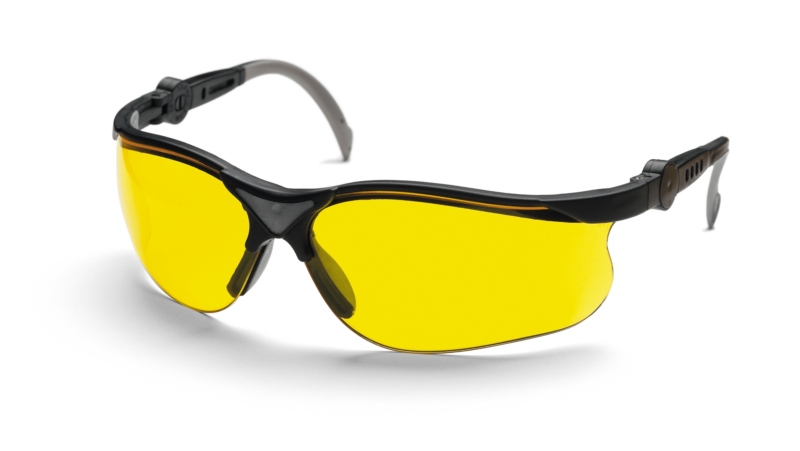 Protective glasses, Yellow X
